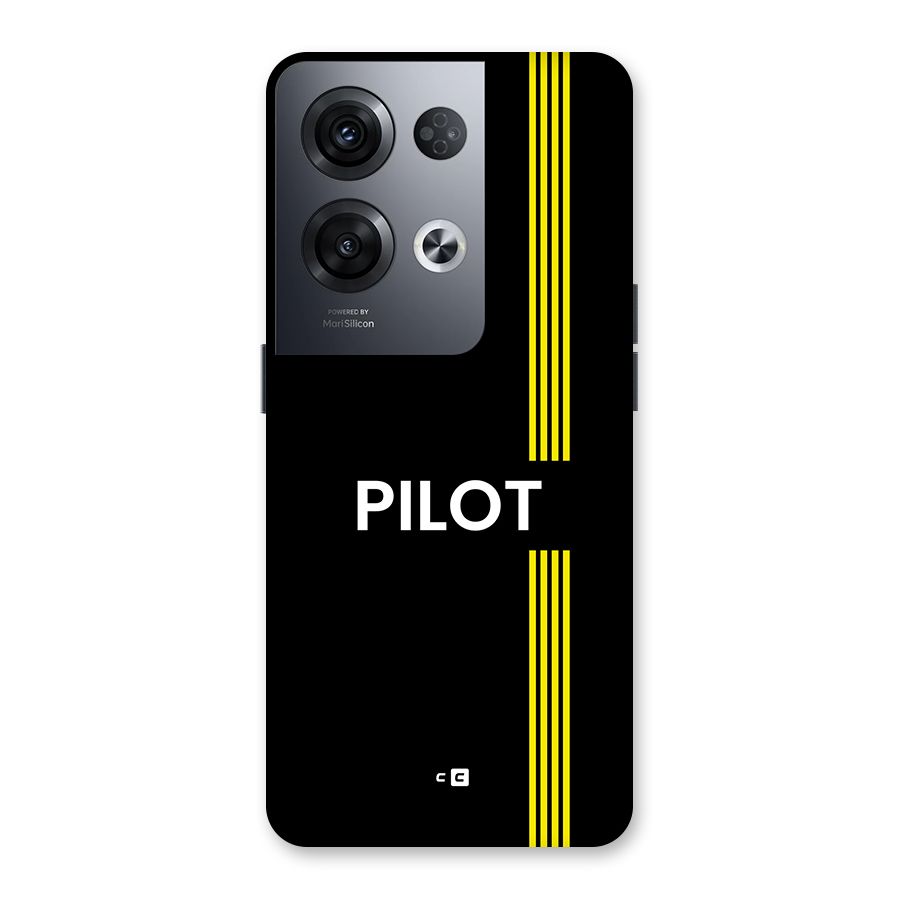 Pilot Stripes Back Case for Oppo Reno8 Pro 5G