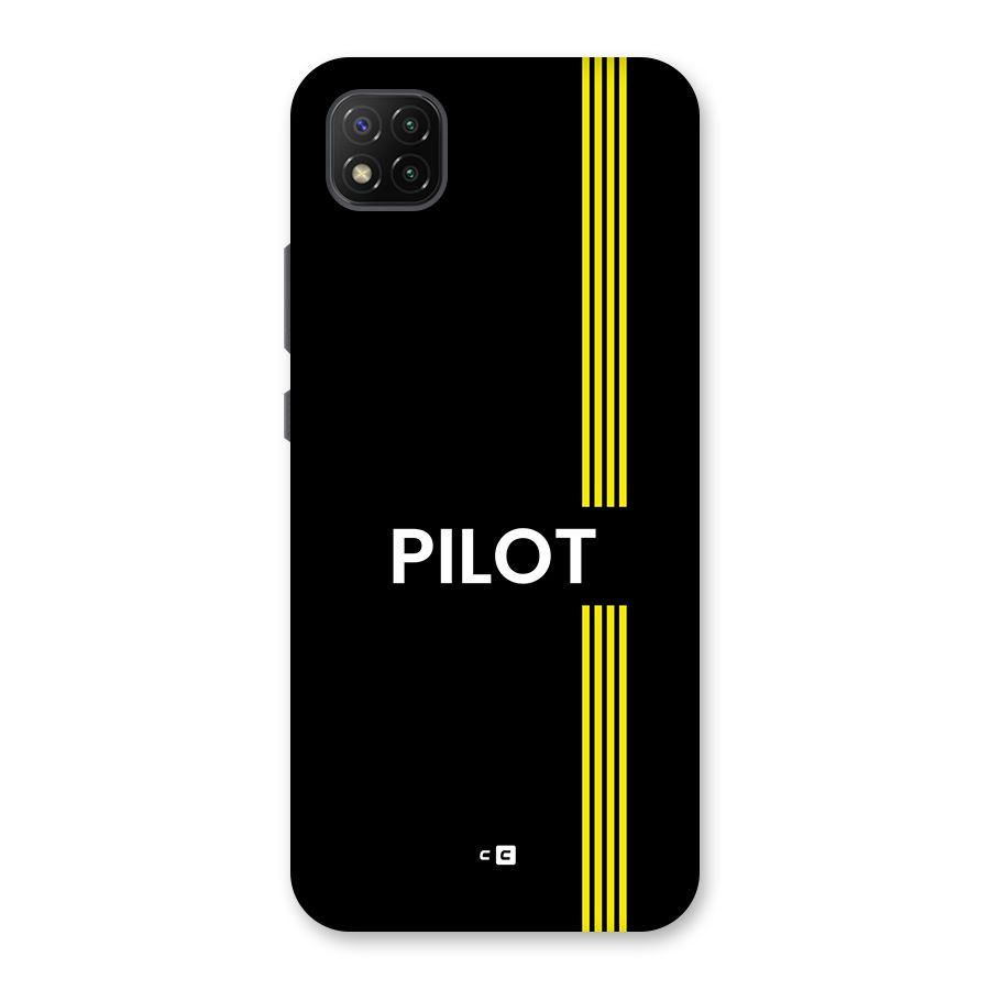 Pilot Stripes Back Case for Poco C3