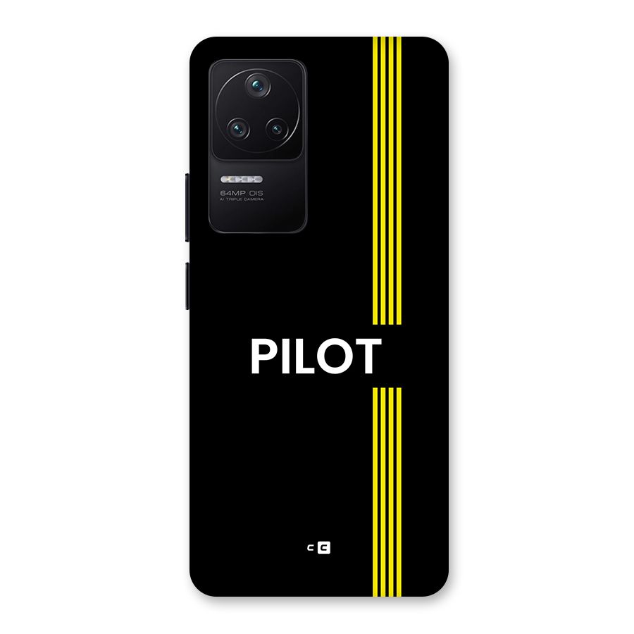 Pilot Stripes Back Case for Poco F4 5G