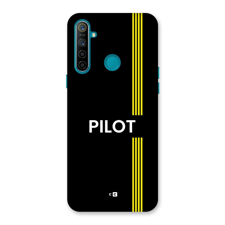 Pilot Stripes Back Case for Realme 5i