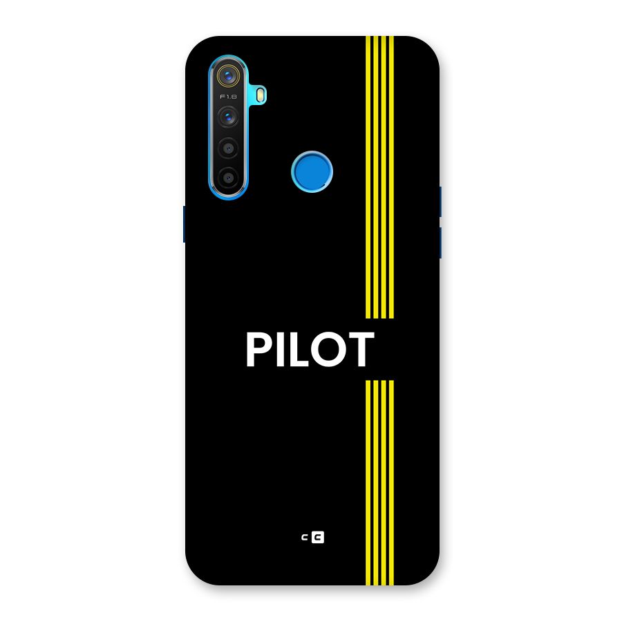 Pilot Stripes Back Case for Realme 5s