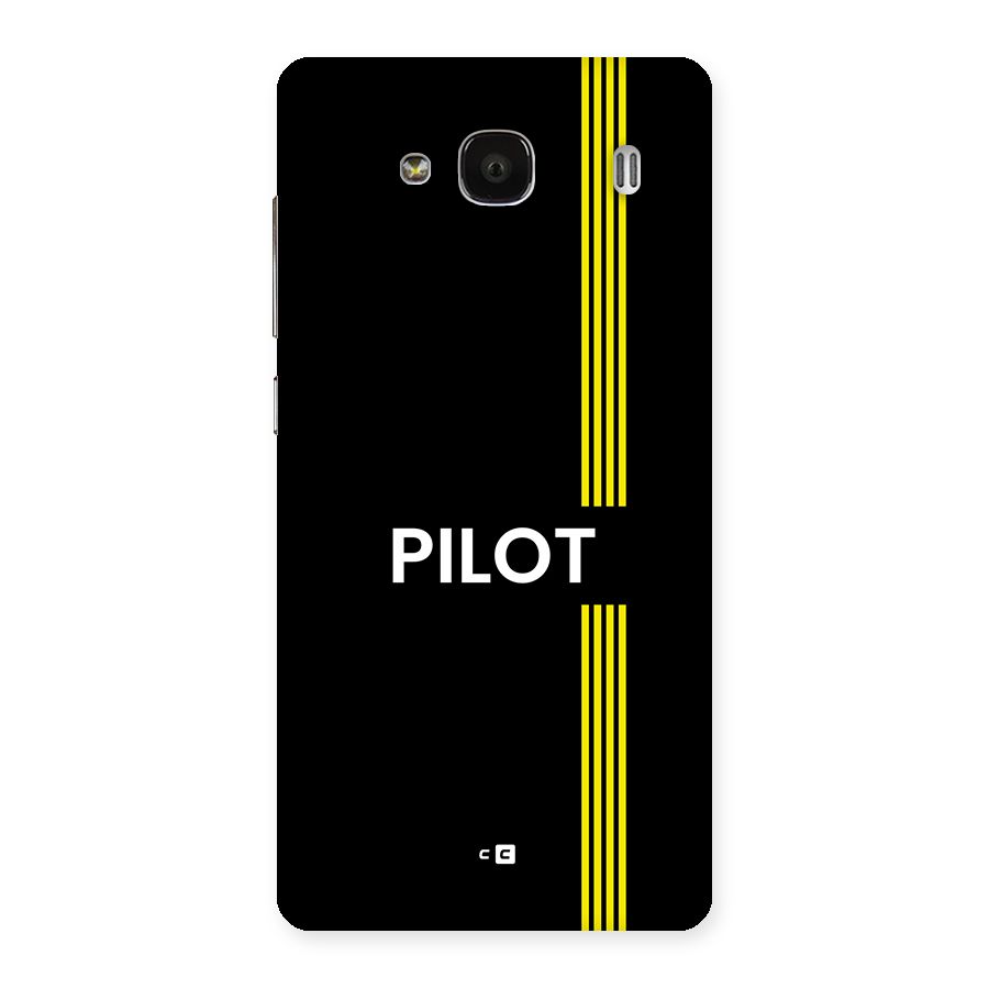 Pilot Stripes Back Case for Redmi 2