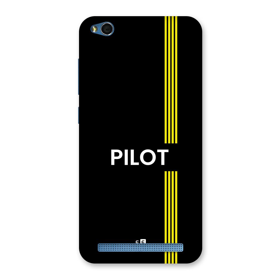 Pilot Stripes Back Case for Redmi 5A