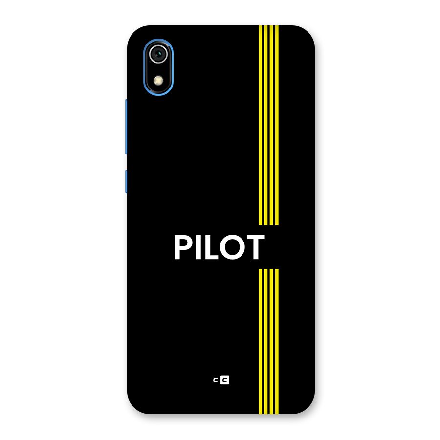 Pilot Stripes Back Case for Redmi 7A