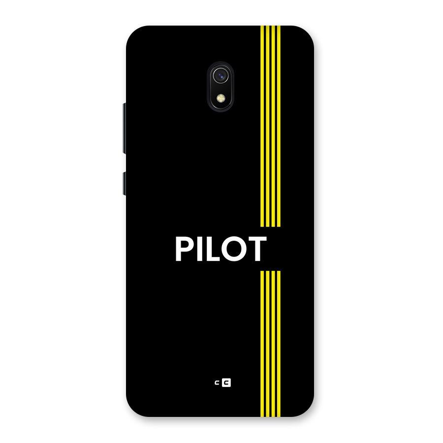 Pilot Stripes Back Case for Redmi 8A