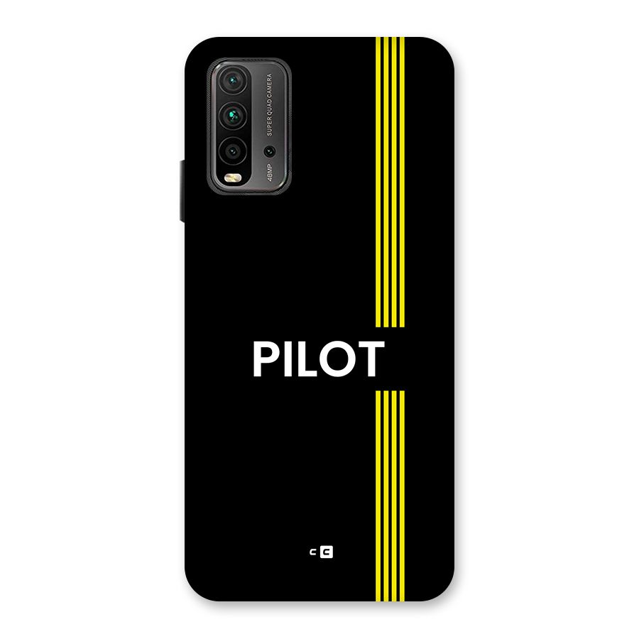 Pilot Stripes Back Case for Redmi 9 Power