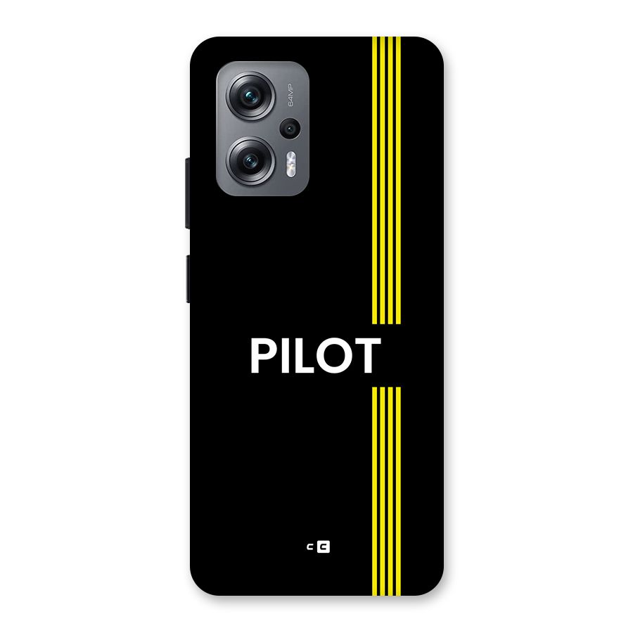 Pilot Stripes Back Case for Redmi K50i