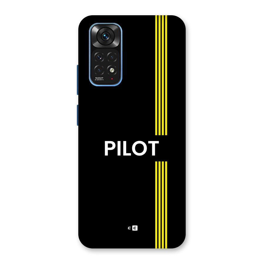 Pilot Stripes Back Case for Redmi Note 11S