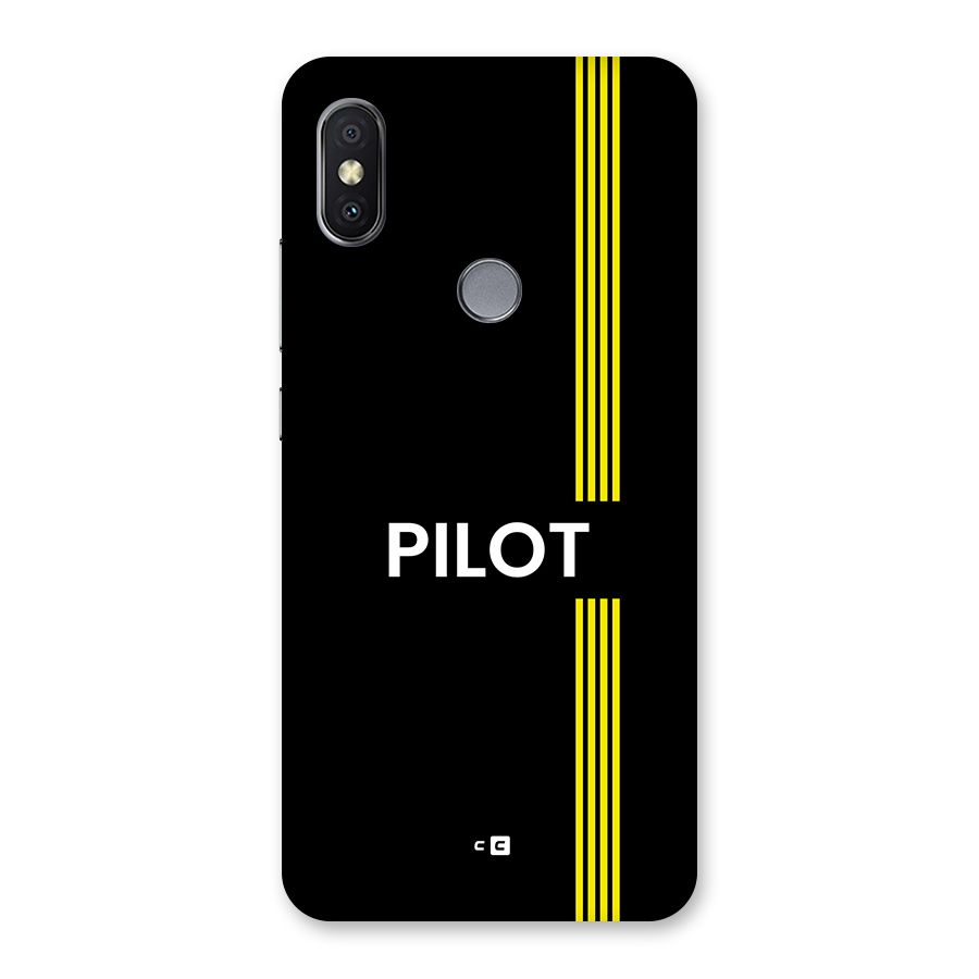 Pilot Stripes Back Case for Redmi Y2
