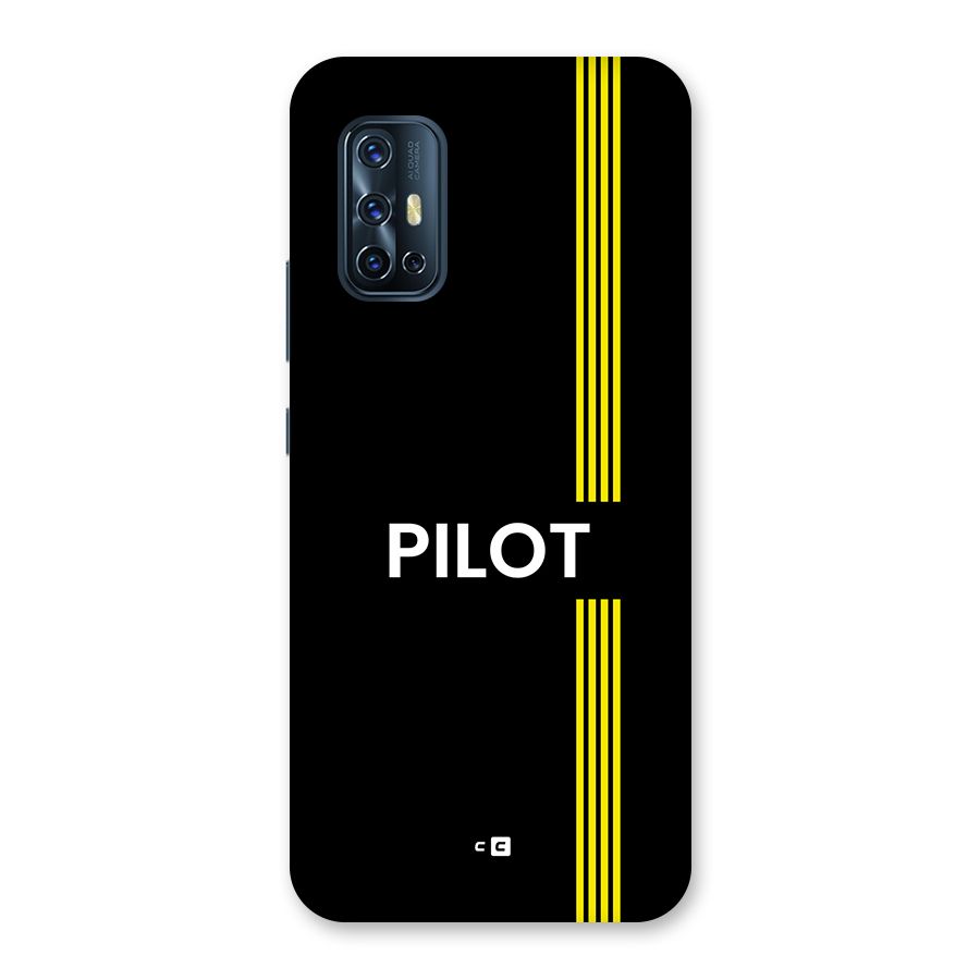 Pilot Stripes Back Case for Vivo V17