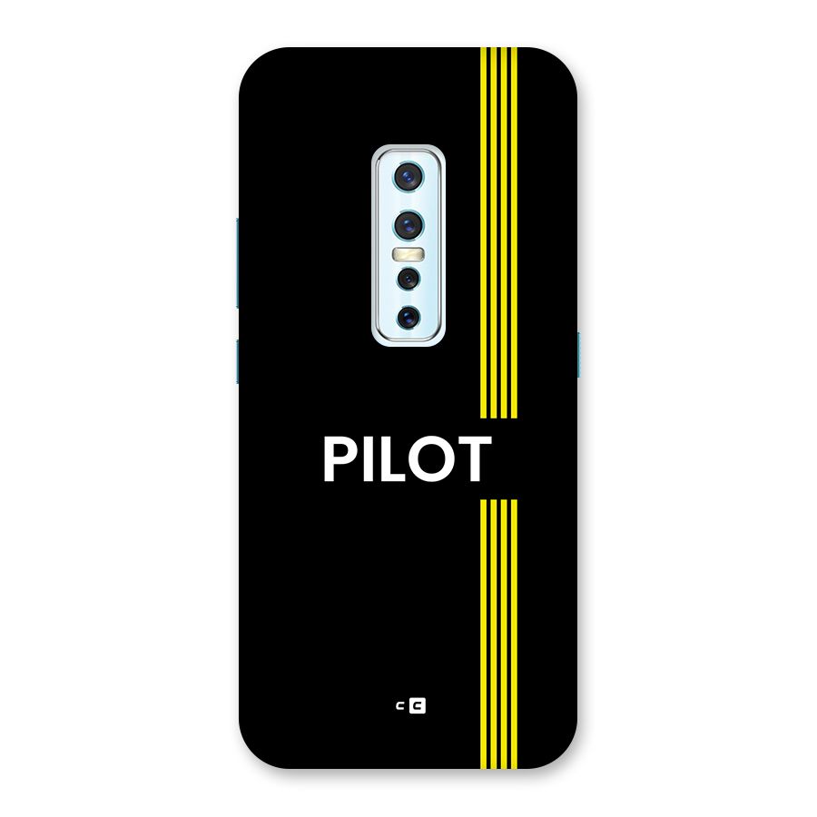 Pilot Stripes Back Case for Vivo V17 Pro