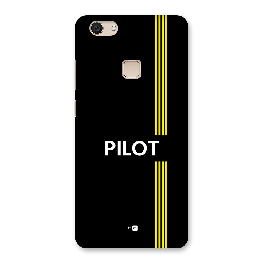 Pilot Stripes Back Case for Vivo V7