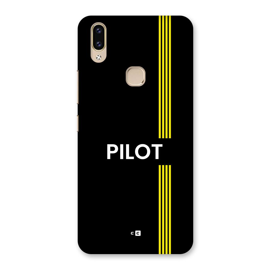 Pilot Stripes Back Case for Vivo V9 Youth