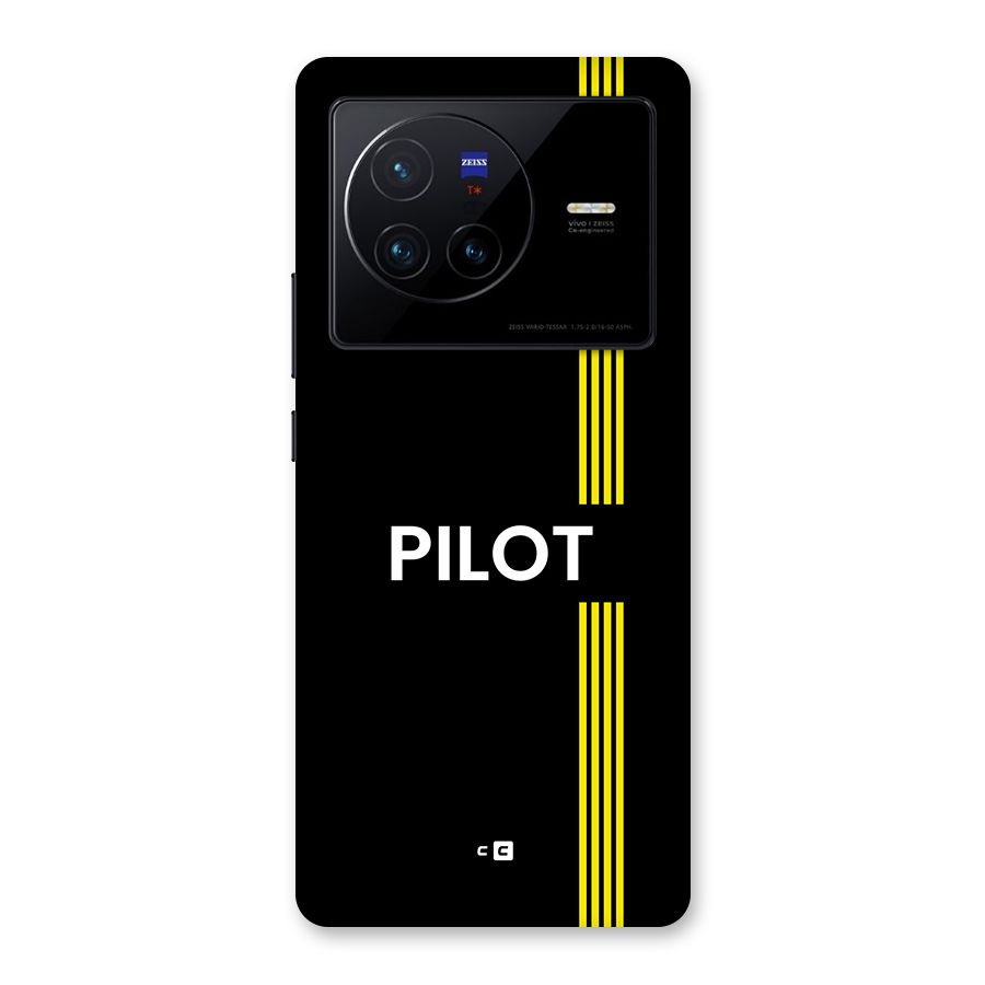 Pilot Stripes Back Case for Vivo X80