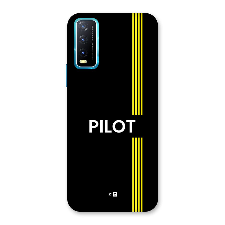 Pilot Stripes Back Case for Vivo Y20G