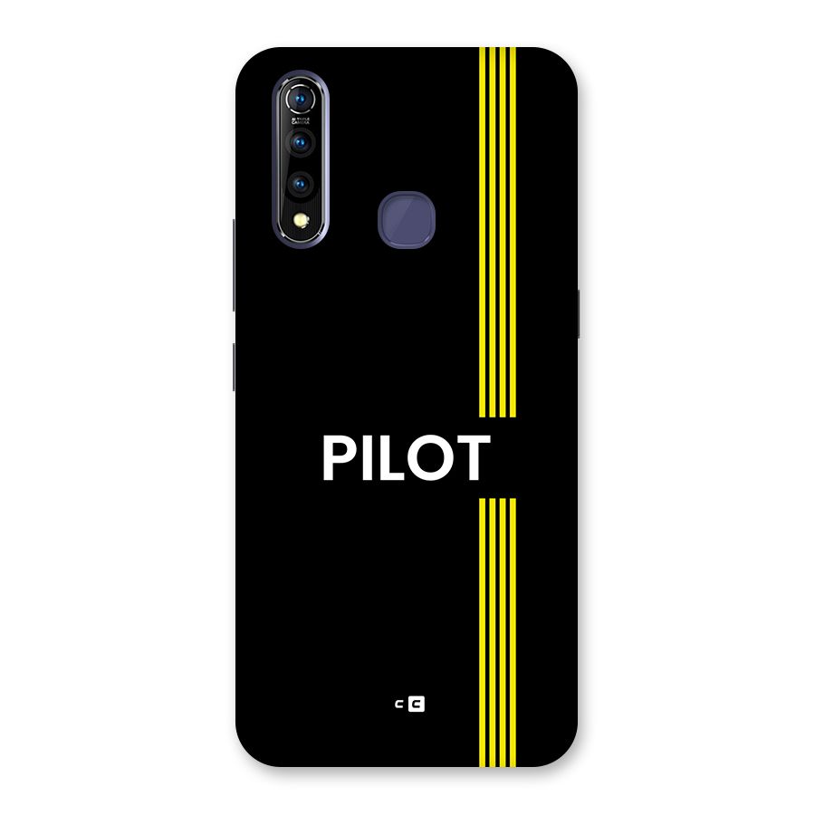Pilot Stripes Back Case for Vivo Z1 Pro