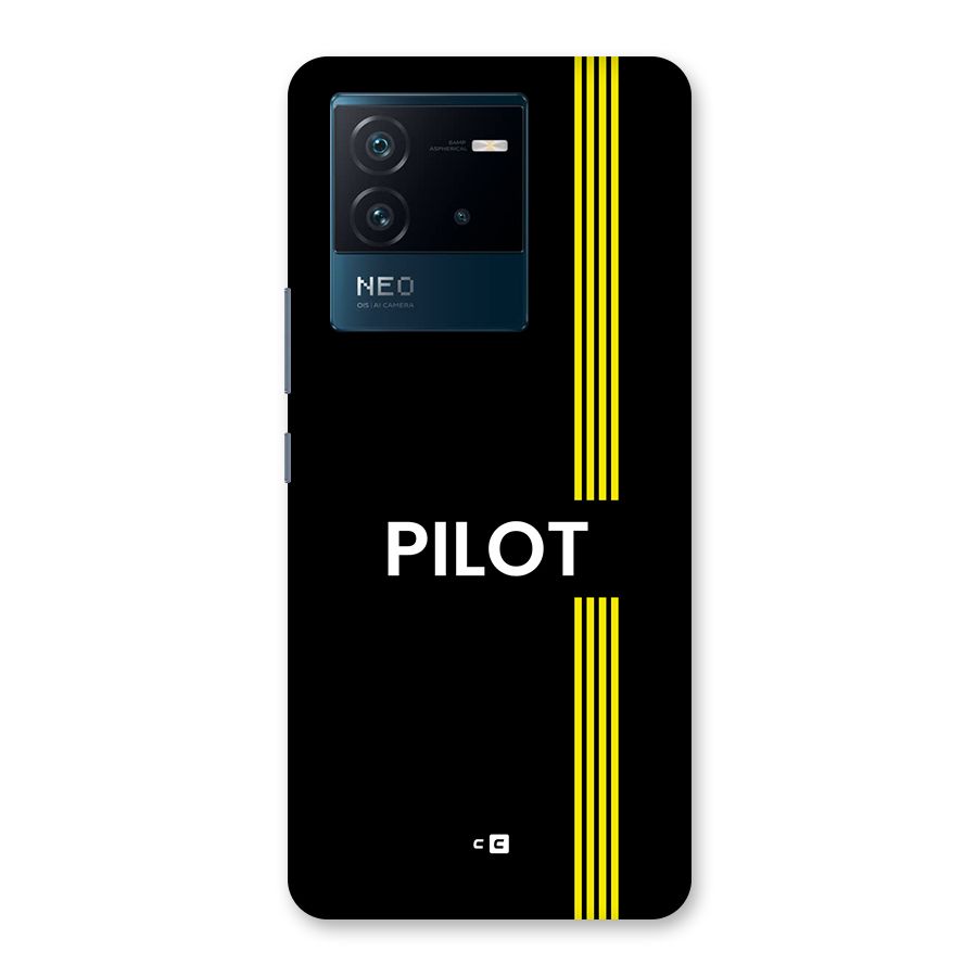Pilot Stripes Back Case for Vivo iQOO Neo 6 5G