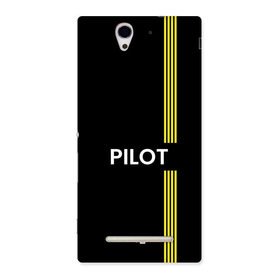 Pilot Stripes Back Case for Xperia C3