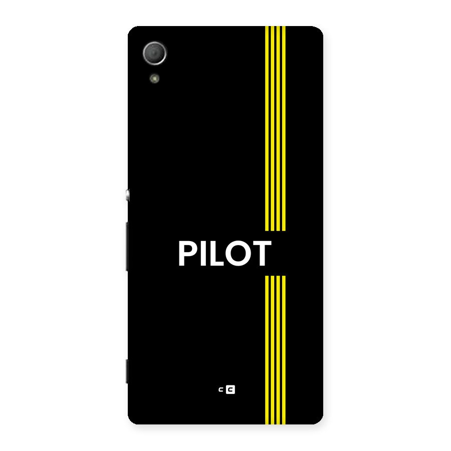 Pilot Stripes Back Case for Xperia Z3 Plus