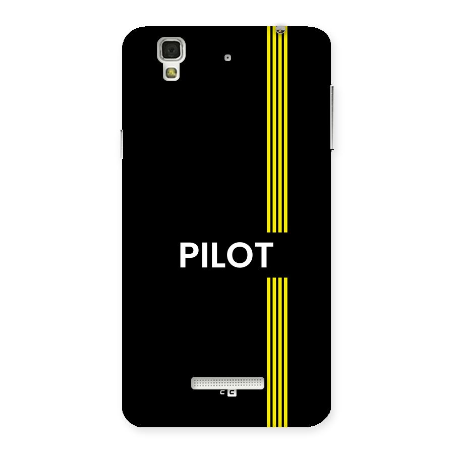 Pilot Stripes Back Case for YU Yureka Plus