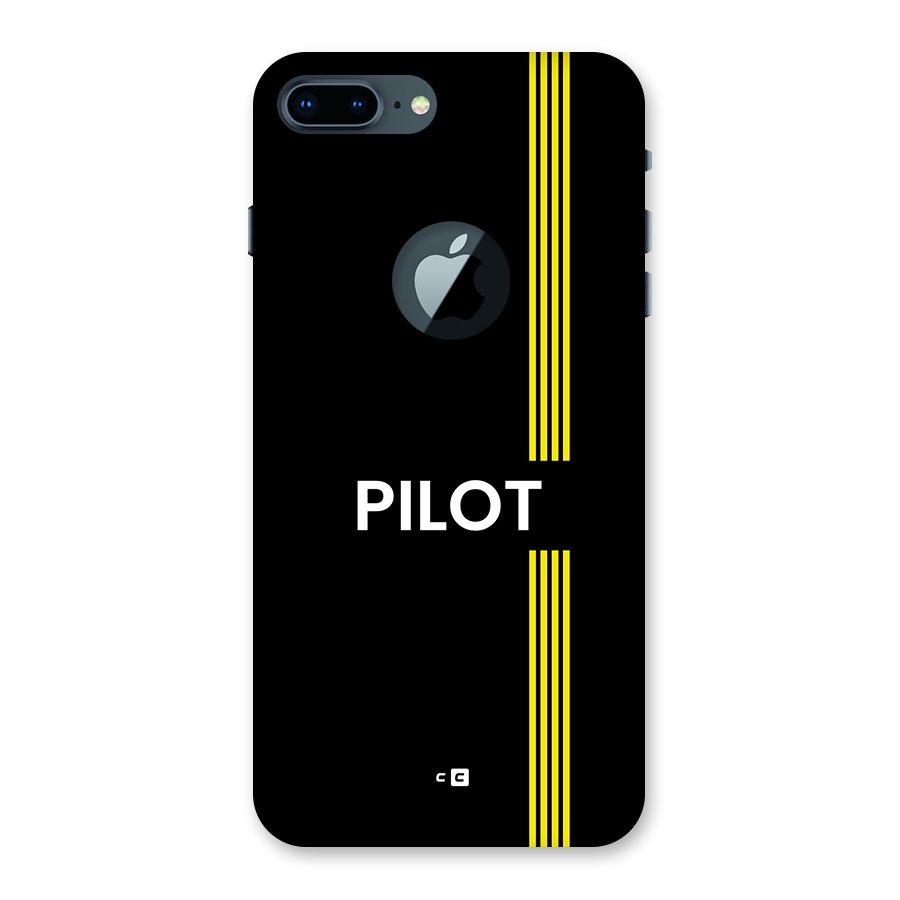 Pilot Stripes Back Case for iPhone 7 Plus Logo Cut