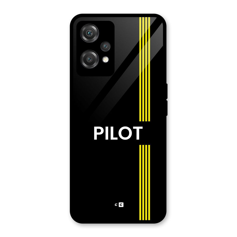 Pilot Stripes Glass Back Case for OnePlus Nord CE 2 Lite 5G