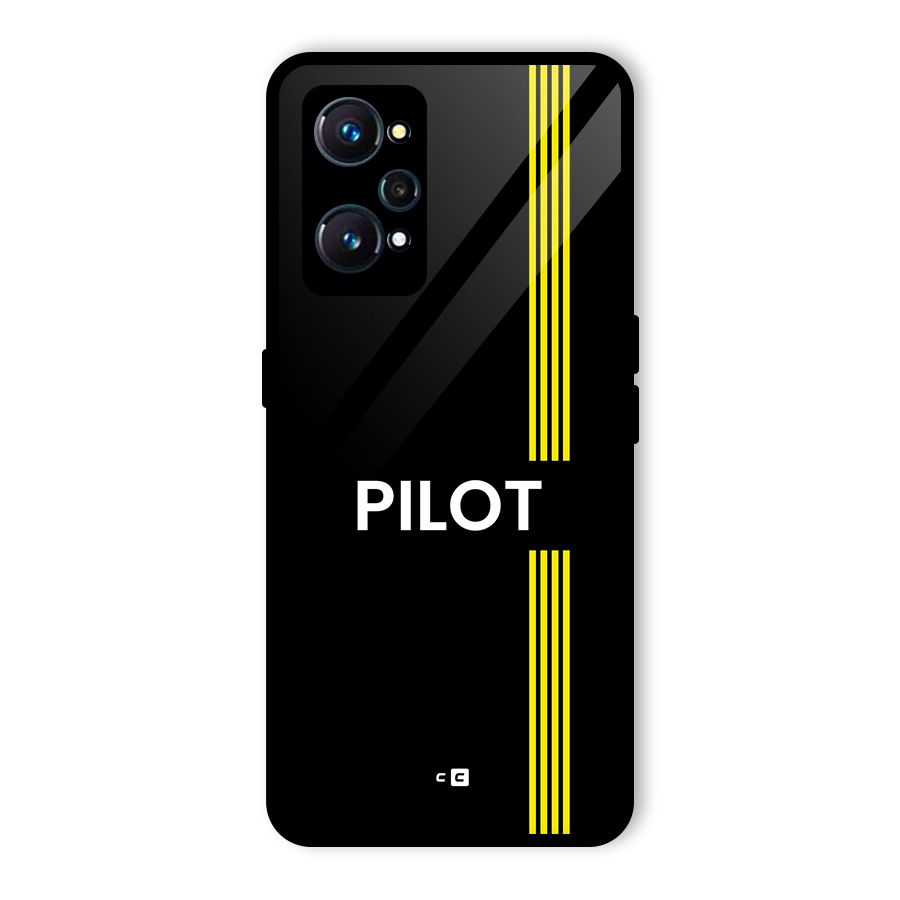 Pilot Stripes Glass Back Case for Realme GT 2