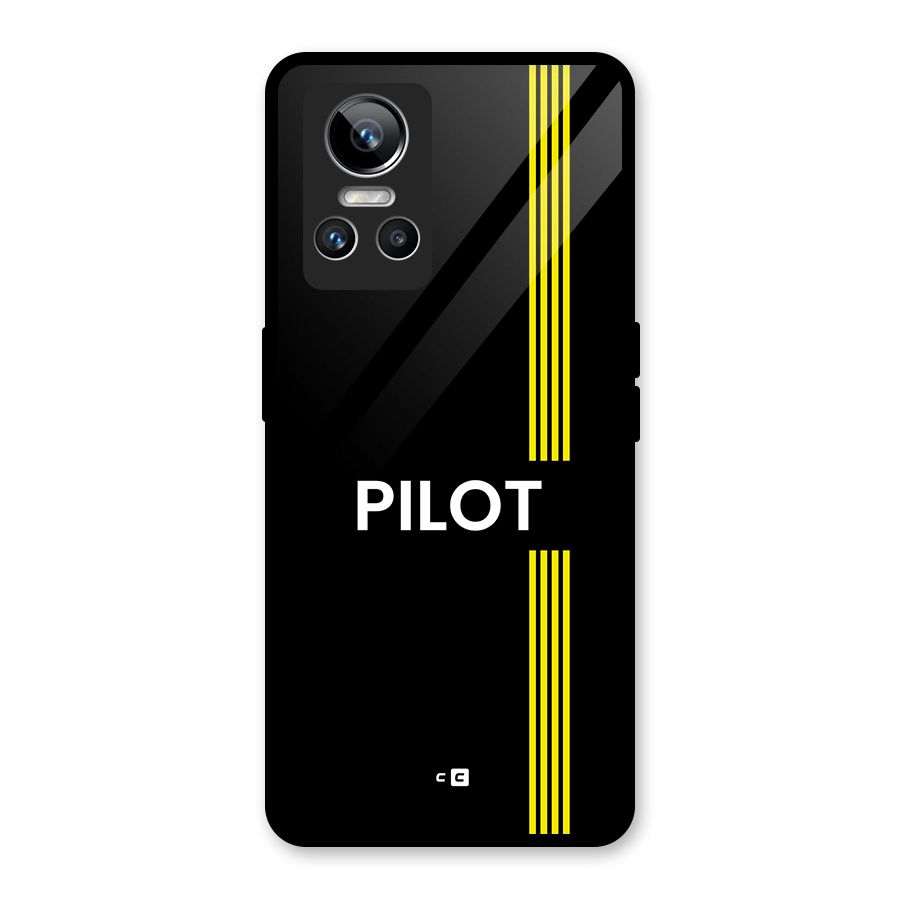 Pilot Stripes Glass Back Case for Realme GT Neo 3