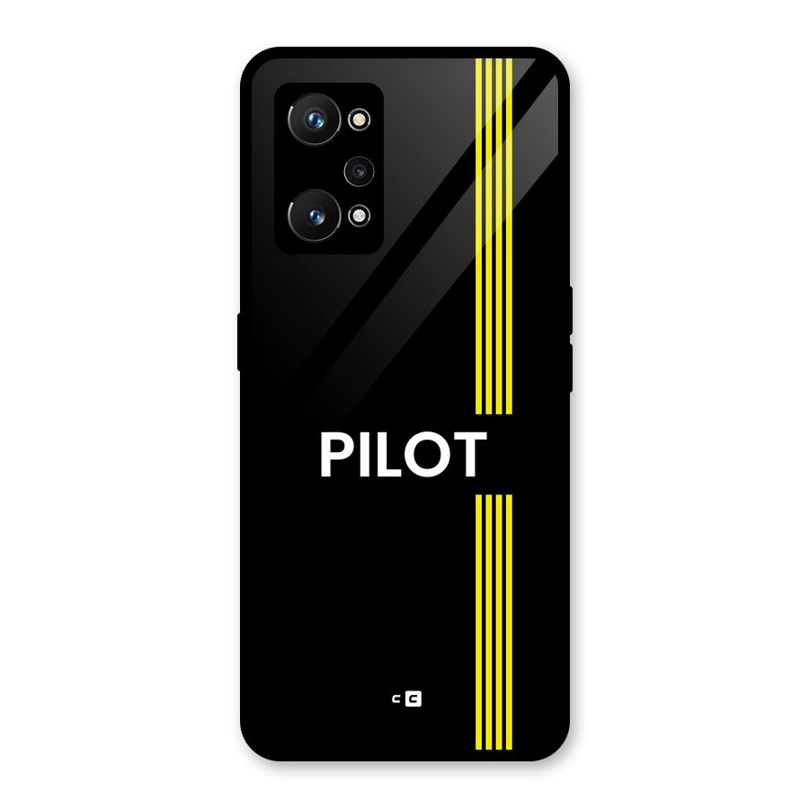 Pilot Stripes Glass Back Case for Realme GT Neo 3T