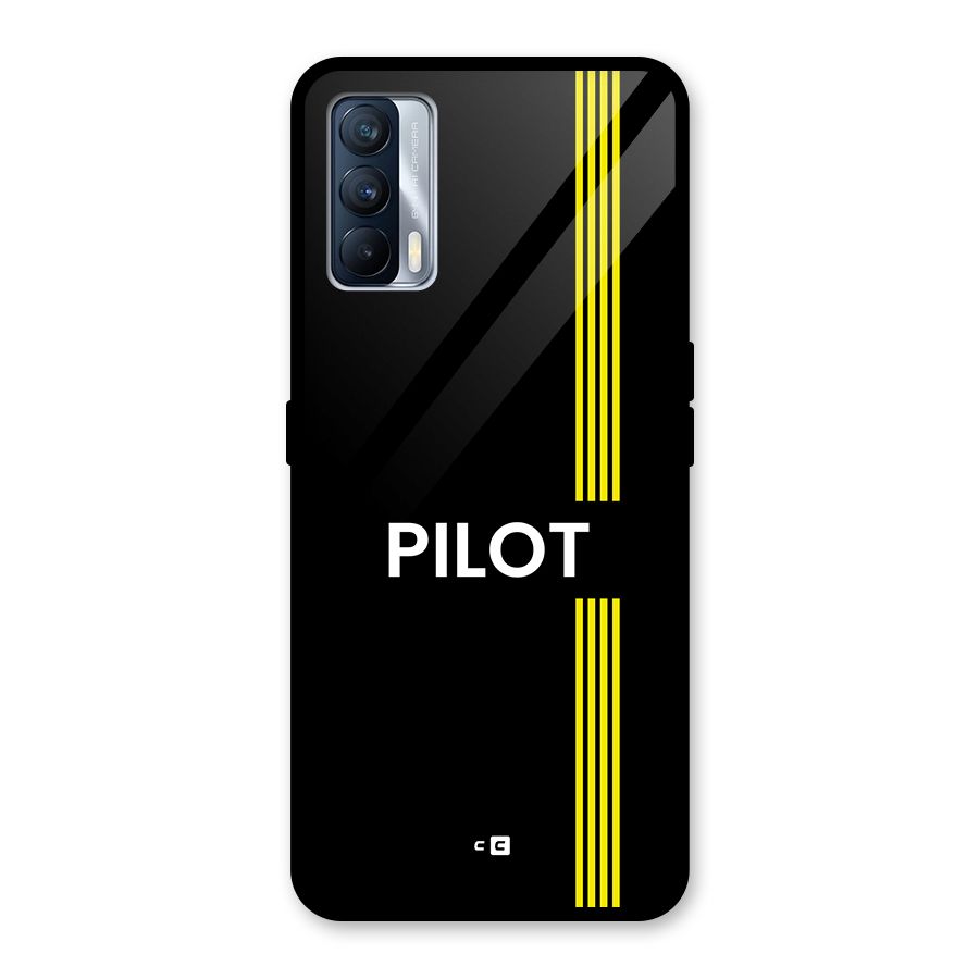 Pilot Stripes Glass Back Case for Realme X7