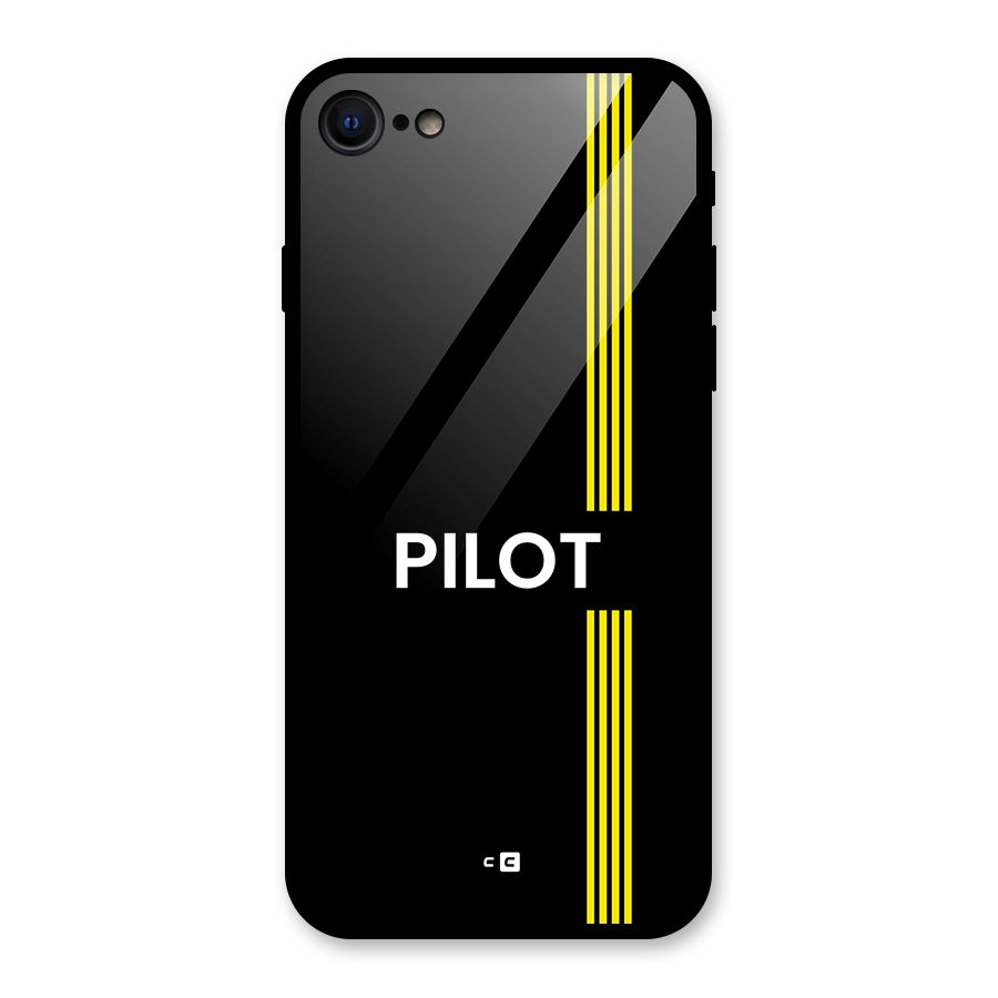 Pilot Stripes Glass Back Case for iPhone 7