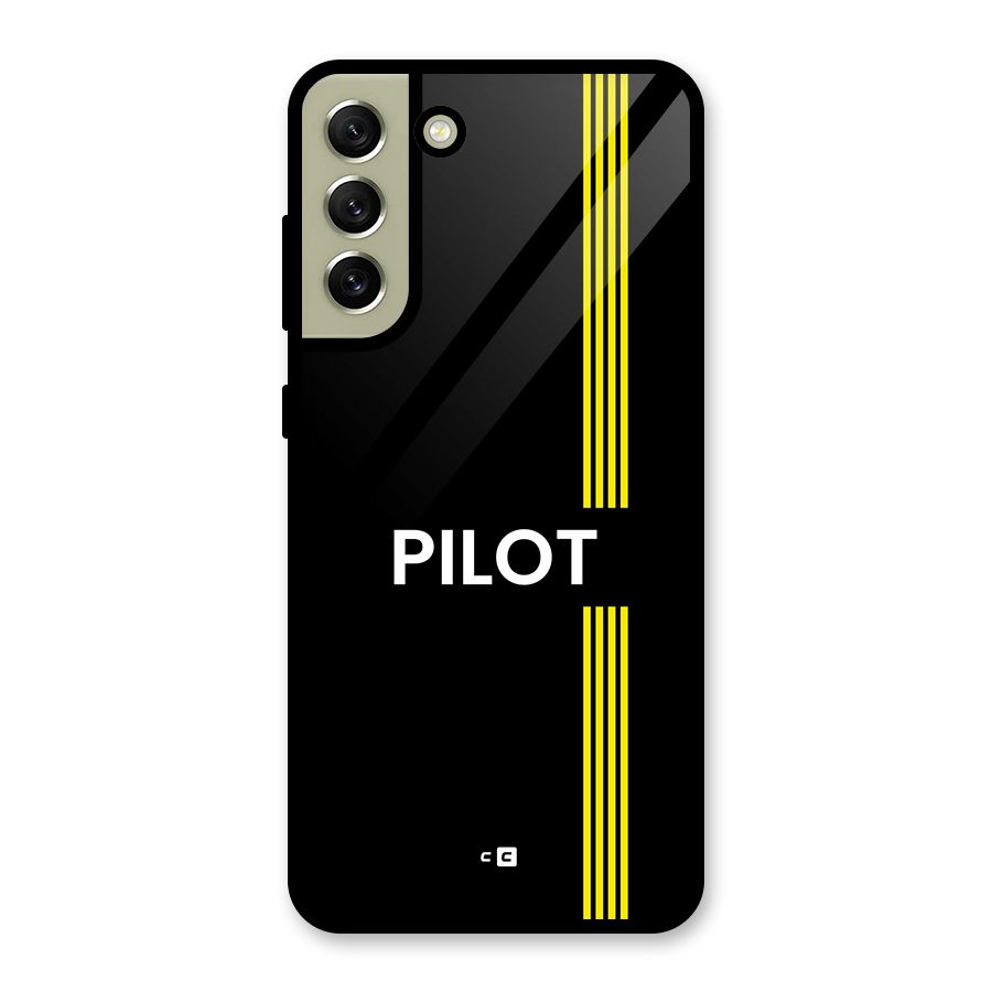 Pilot Stripes Metal Back Case for Galaxy S21 FE 5G (2023)