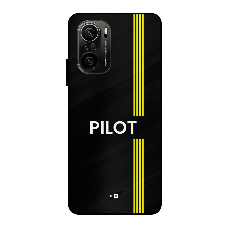 Pilot Stripes Metal Back Case for Mi 11x