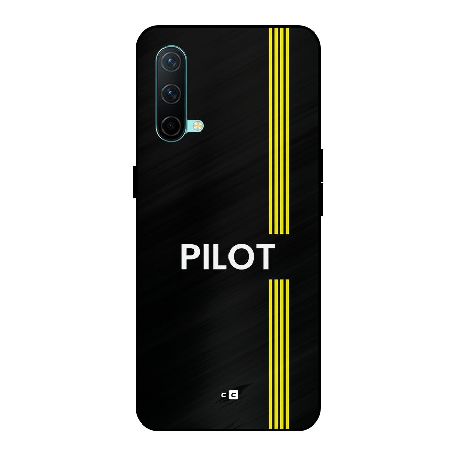 Pilot Stripes Metal Back Case for OnePlus Nord CE 5G