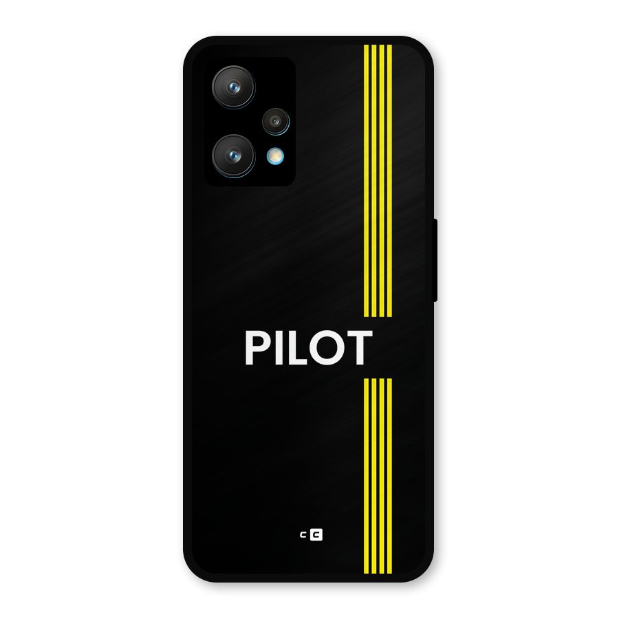 Pilot Stripes Metal Back Case for Realme 9 Pro Plus 5G