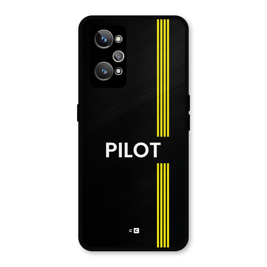Pilot Stripes Metal Back Case for Realme GT Neo2