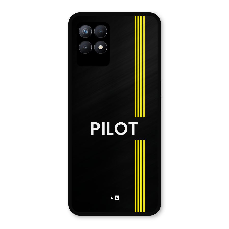 Pilot Stripes Metal Back Case for Realme Narzo 50