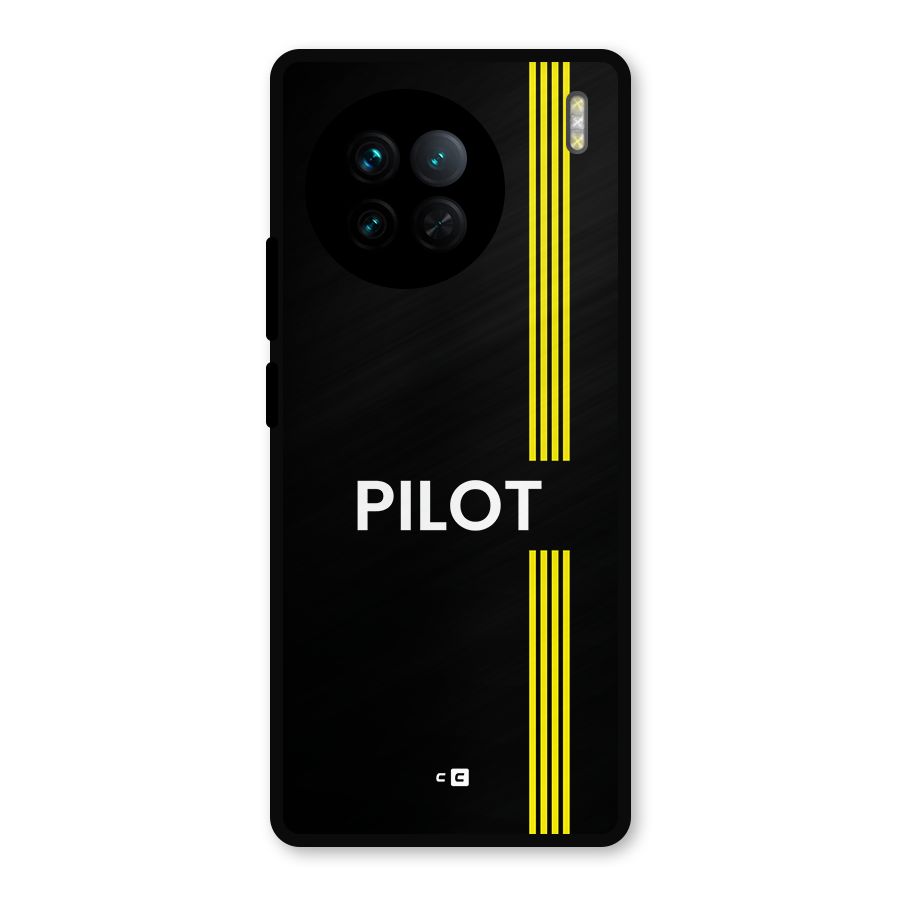 Pilot Stripes Metal Back Case for Vivo X90