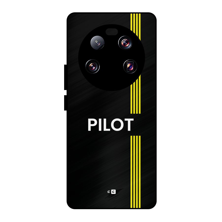 Pilot Stripes Metal Back Case for Xiaomi 13 Ultra