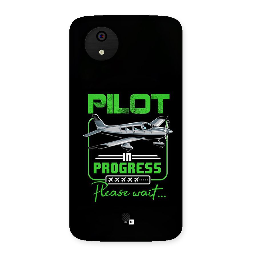 Pilot in Progress Back Case for Canvas A1  AQ4501