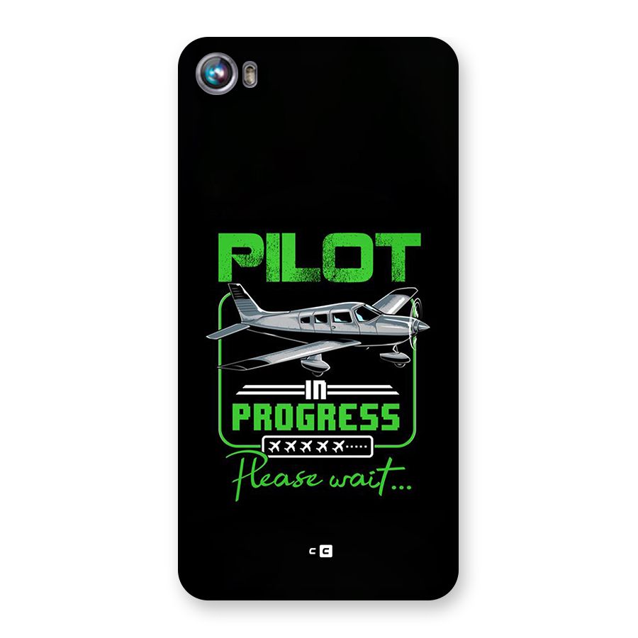 Pilot in Progress Back Case for Canvas Fire 4 (A107)