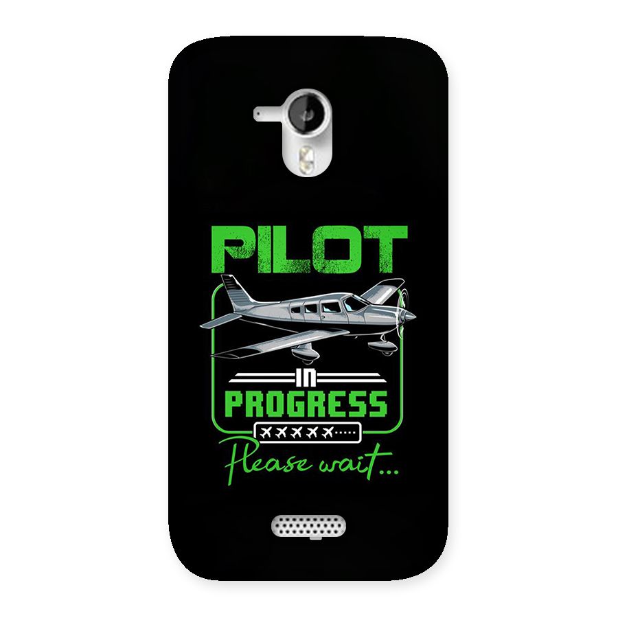 Pilot in Progress Back Case for Canvas HD A116