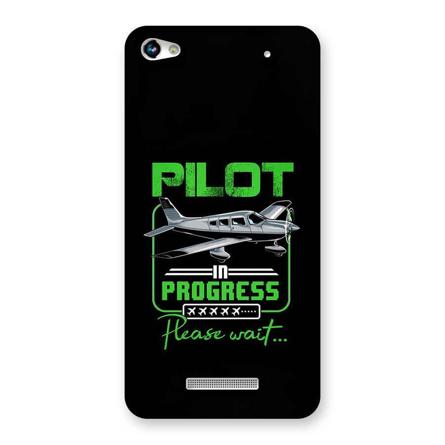 Pilot in Progress Back Case for Canvas Hue 2 A316