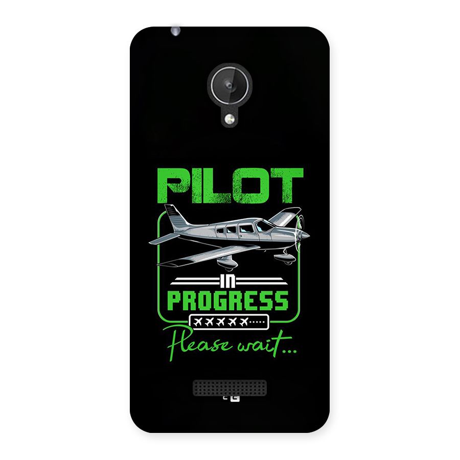 Pilot in Progress Back Case for Canvas Spark Q380