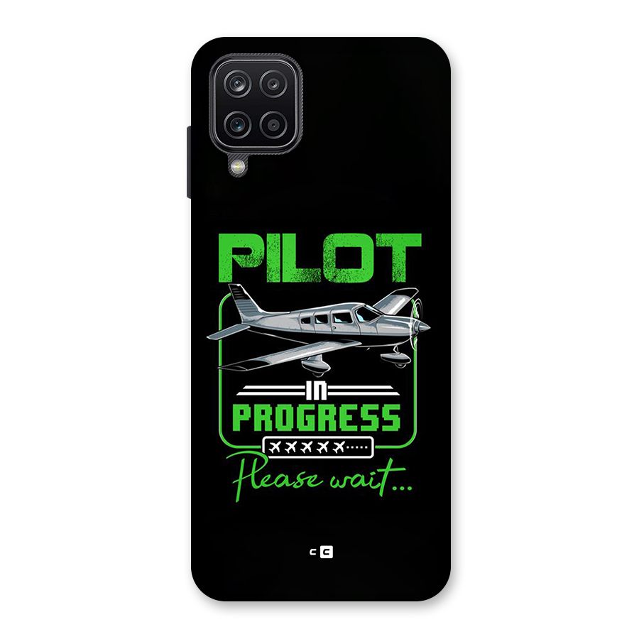 Pilot in Progress Back Case for Galaxy A12