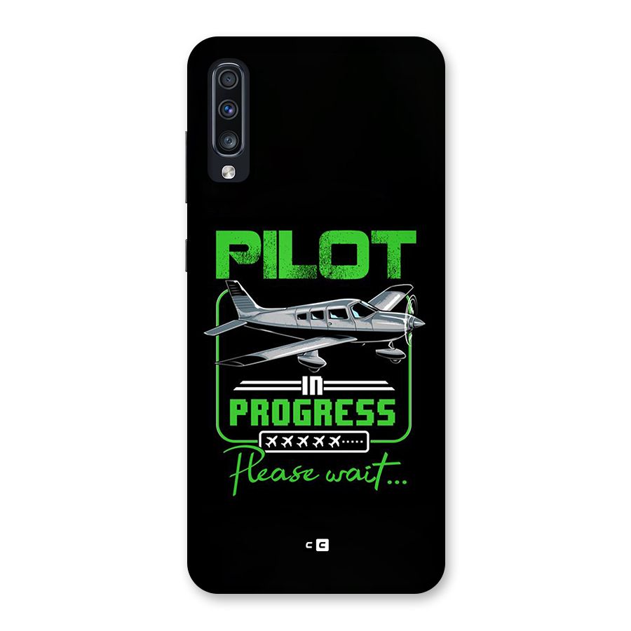 Pilot in Progress Back Case for Galaxy A70