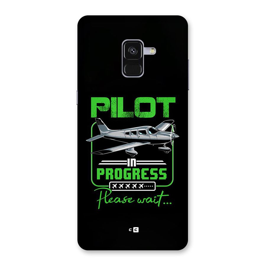 Pilot in Progress Back Case for Galaxy A8 Plus