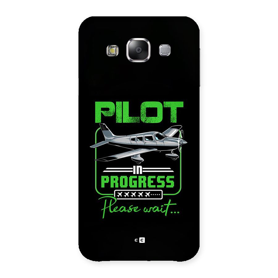 Pilot in Progress Back Case for Galaxy E5