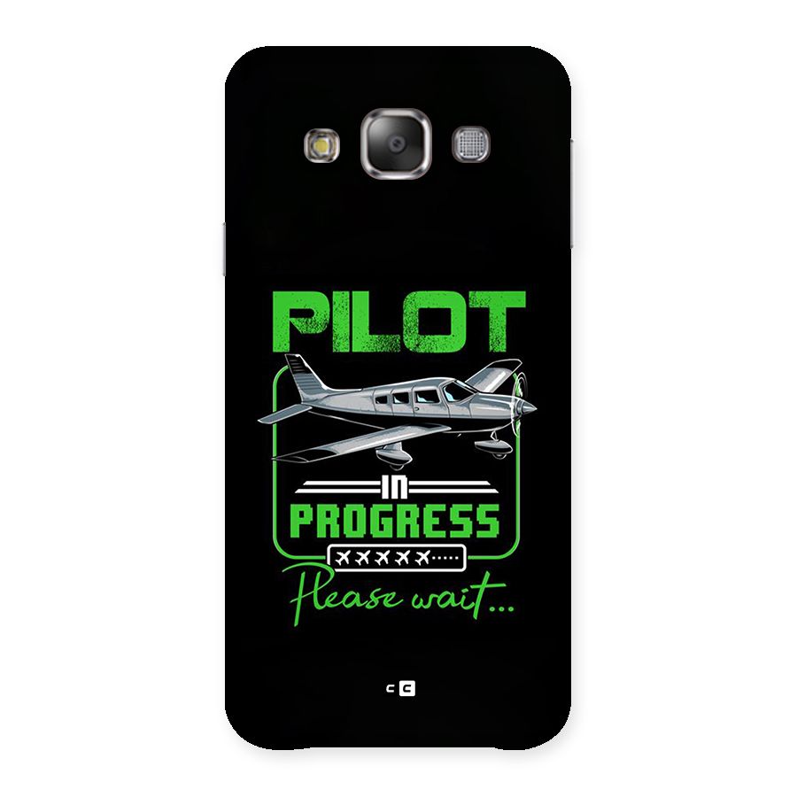 Pilot in Progress Back Case for Galaxy E7