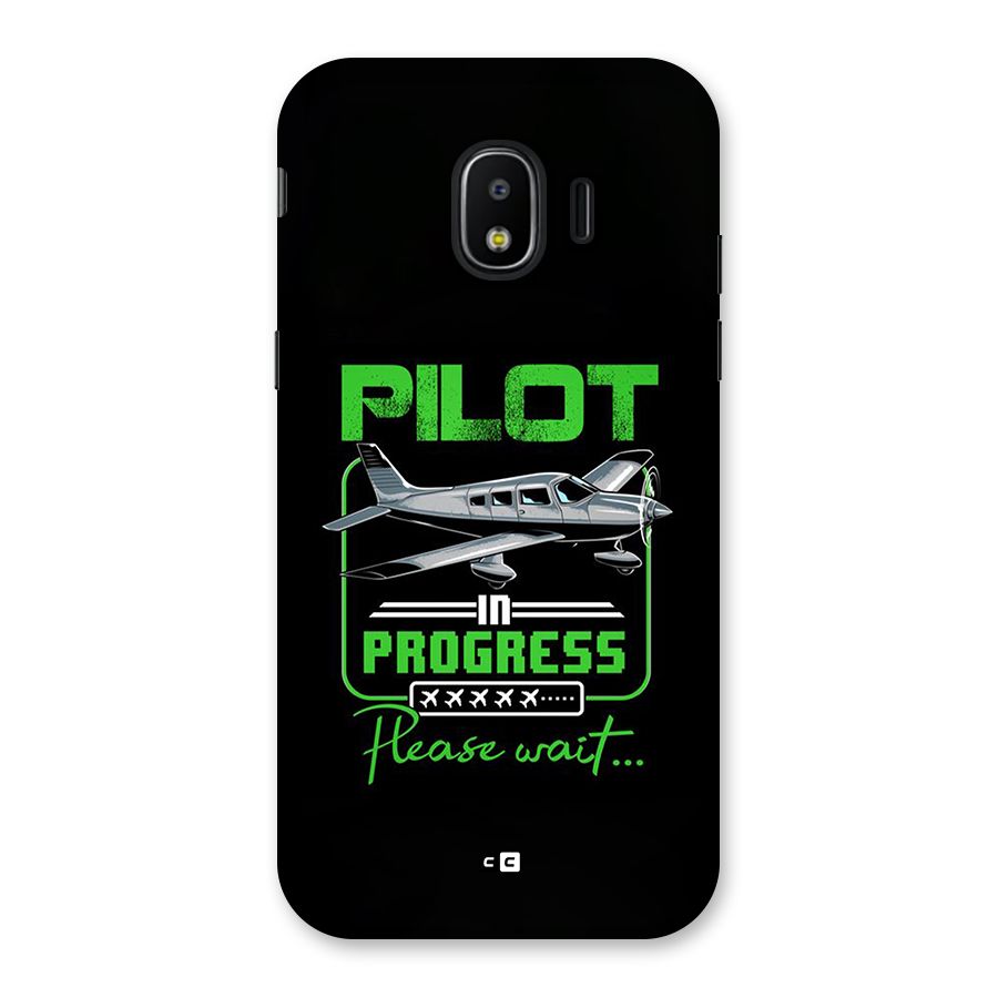 Pilot in Progress Back Case for Galaxy J2 Pro 2018
